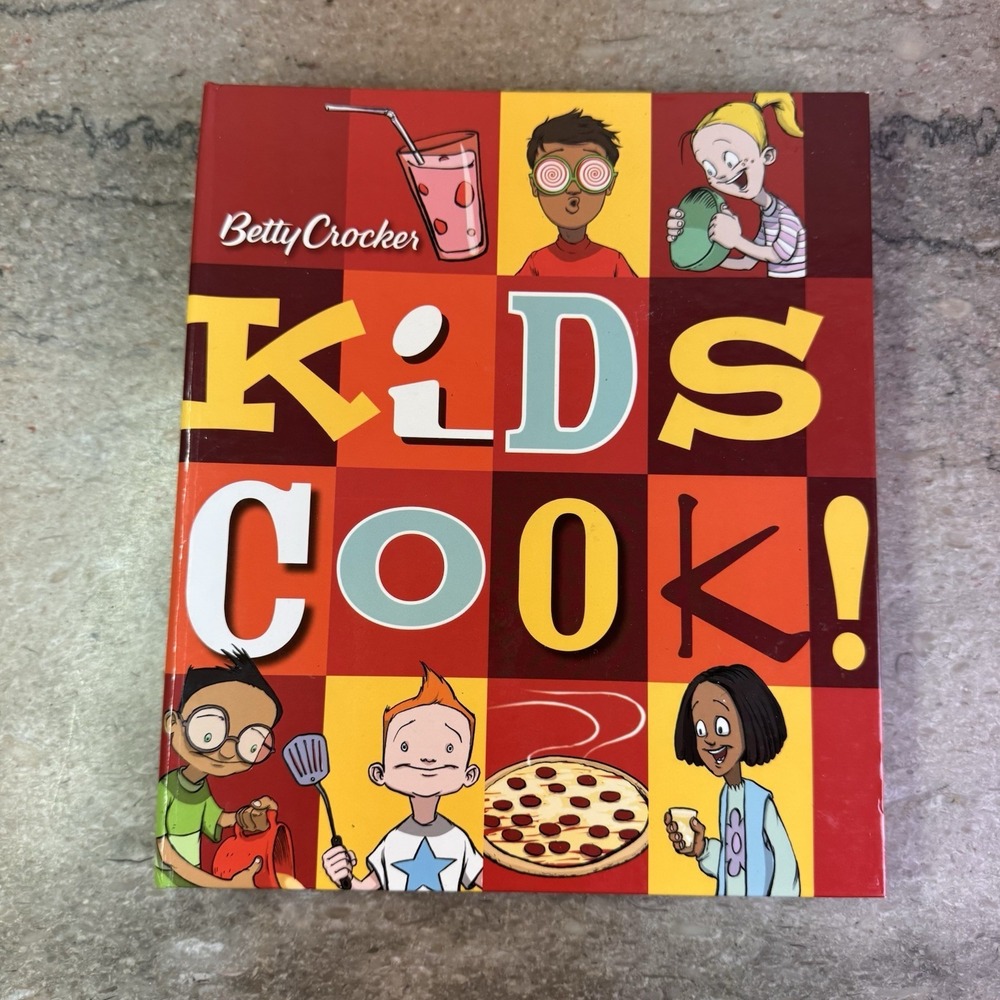 Betty Crocker Kids Cook! - Hardcover-spiral By Betty Crocker - GOOD